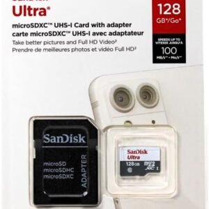 Cartão de Memória SanDisk Ultra 128GB Classe 10