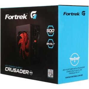 Fonte ATX Fortrek Crusader 300W
