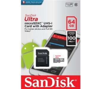 Cartão de Memória SanDisk Ultra 64GB Classe 10