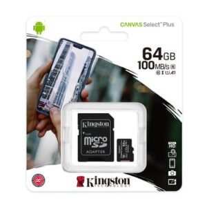 Cartão de Memória Kingston Canvas Select Plus 64GB