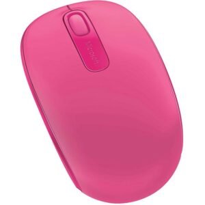 Mouse sem fio Microsoft Wireless Mobile 1850 Rosa