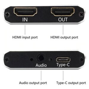 Placa de Captura HDMI 1080p USB Type-C 3.1