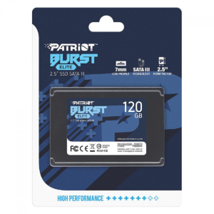 HD SSD SATA III 120GB – Patriot Burst Elite – 6Gb/s 2.5″