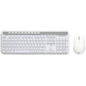Kit Teclado e Mouse sem fio HP CS500 Branco