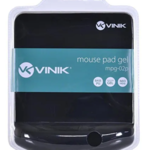 Mousepad Vinik com Apoio de Pulso em Gel – Preto