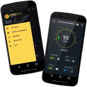 Scanner Automotivo OBDII CarroRama Bluetooth – Multilaser – Android IOS – AU205