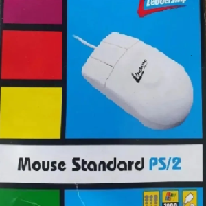 Mouse Leadership Ps2 Com 3 Botões – Sensor de Esfera