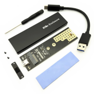 Case para SSD NVMe M.2 Chave M USB 3.1