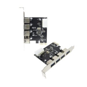 Placa PCI-E USB 3.0 4 Portas Dex