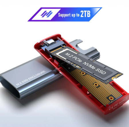 Case para SSD M.2 NVME PCIe