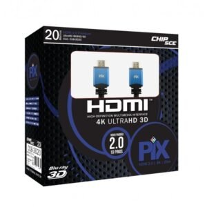 Cabo HDMI 2.0 Pix 20 Metros 018-2020