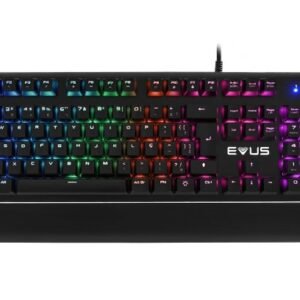 Teclado Mecânico Gamer Evus TC-08B, Blackout