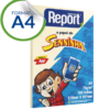 Papel Sulfite 75g 210X297 A4 Branco Senninha/Chamequinho 100 fls