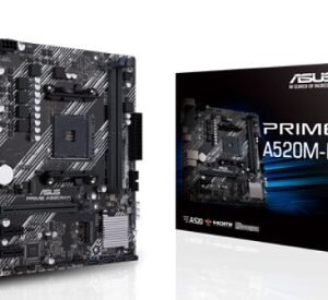 Placa Mãe ASUS Prime A520M-K – 3° Geração – Chipset A520 – AMD AM4 – DDR4