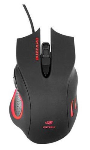 Mouse Gamer C3Tech Buzzard USB 3200DPI – MG-110BK