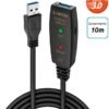 Cabo Extensor Usb 3.0 Am Af 10 Metros Comtac 9374 - Imagem 5