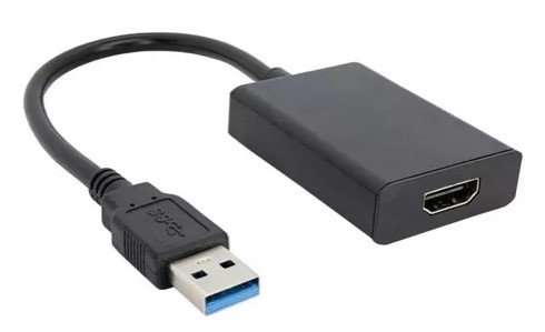 Adaptador USB Macho x HDMI Fêmea