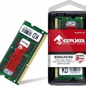 Memória Para Notebook DDR3L 8GB 1600MHZ KD16LS11/8G Keepdata