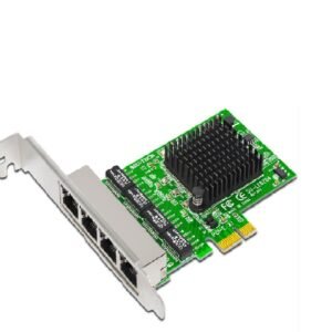 Placa de rede 4-Port PCI-E Gigabit Ethernet