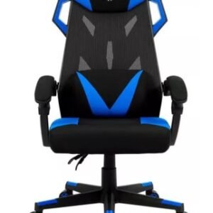 Cadeira Gamer Evolut Ace Suporta Até 120 Kg Azul Eg-909 Cor Preto/azul