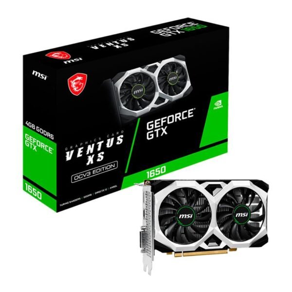 Placa de Vídeo MSI Geforce GTX 1650 4GB GDDR6