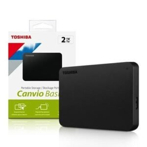 HD Externo Toshiba 2TB Canvio Basics, Preto