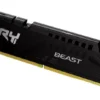 Memória RAM Kingston Fury Beast 1 x 16GB DDR5 5200mhz Preto KF552C40BB-16 - Imagem 3