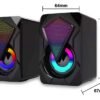 Caixa De Som RGB Gamer 6w KP-RO800 - Knup - Imagem 3
