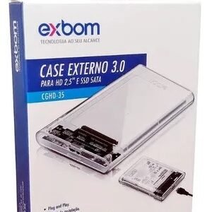 HD de 500GB+Case+Cabo USB 3.0 Sata