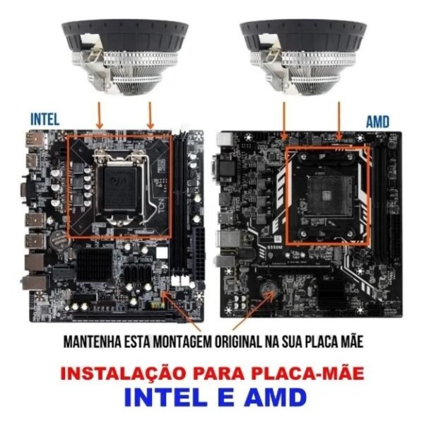 Cooler p/ Processador Revenger G-VR301 - Imagem 6