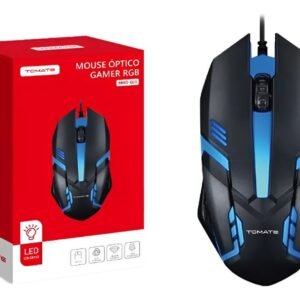 Mouse Óptico Gamer RGB USB Tomate MMO-G03