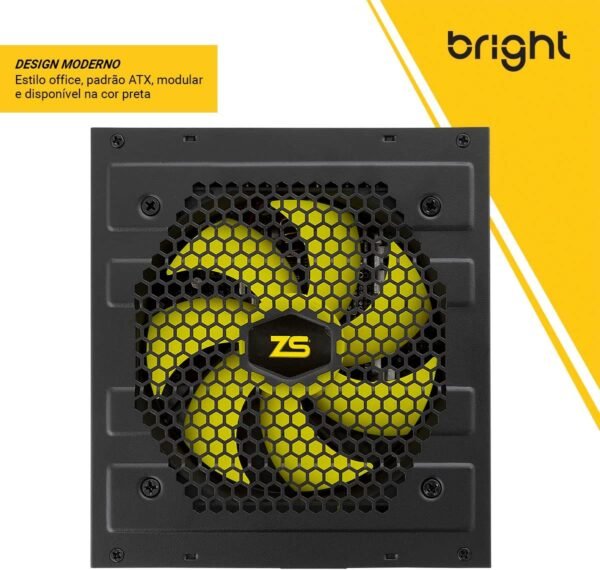 Fonte Modular ATX 1000W Bivolt Bright - cod. FT005 - Imagem 4