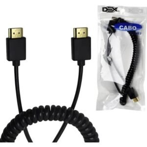 Cabo Hdmi 1.8m Espiral DEX Ref. HM18C