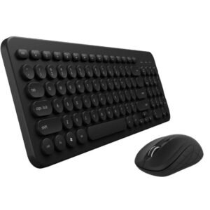 Kit Teclado e Mouse Sem Fio Preto Bright – cod. 0585