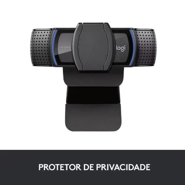 Webcam Full HD Logitech C920e c/ Proteção de Privacidade e Microfone Duplo - Imagem 4