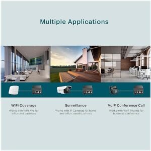 Fonte Injetor Gigabit Poe+ Até 30w – Tp-link POE160S