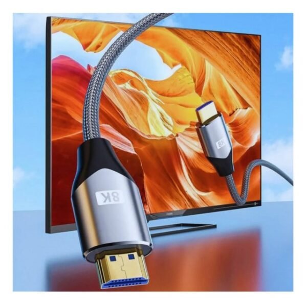 Cabo HDMI 8k Ultra HD 2.1 PS5 Xbox Blu-ray Projetor 5 Metros MHD-8005 - Imagem 4