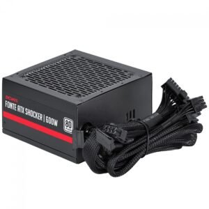 Fonte PCYes ATX Shocker 600W 80 Plus White PFC Ativo – PF600SHW