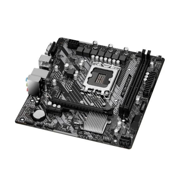 Placa Mae Asrock, Intel 1700 H610 2xddr4 HDMI/VGA, H610m-hdv - Imagem 4