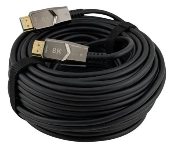 Cabo HDMI Óptico HDTV 2.1 8K Ultra HD 48gbps 50m Tomate MHD-8450 - Imagem 4
