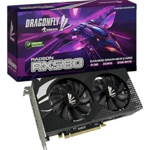 Placa Vídeo 8gb Dragonfly Rx580 Gaming Kdrx580-8gd5b/256bits