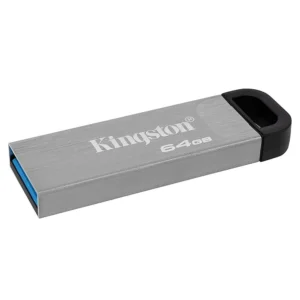 Pen Drive 64GB Kingston DataTraveler Kyson, USB 3.2 Gen 1, Leitura de 200MB/s, Metal – DTKN/64GB