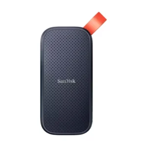 SSD Externo Portátil Sandisk, 1TB, USB, Leitura: 800MB/s, Preto e Laranja – SDSSDE30-1T00-G26