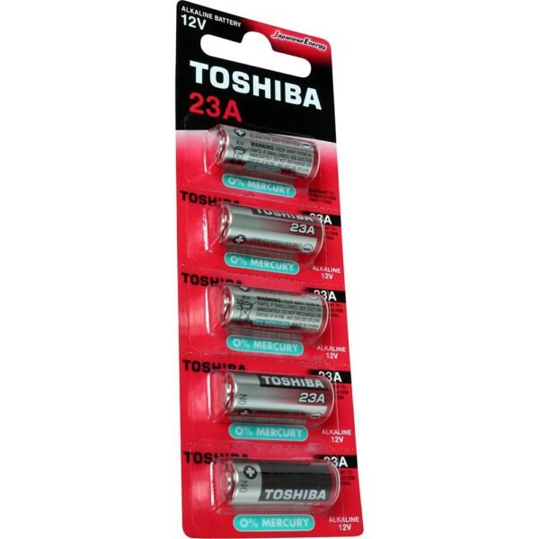 Pilha alcalina 23A 12v, Toshiba - BT 5 UN - Imagem 2