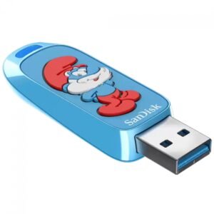 Pen Drive SanDisk Smurfs USB Flash Drive 128GB USB 3.2 Gen 1 – SDCZIS-128G-G46