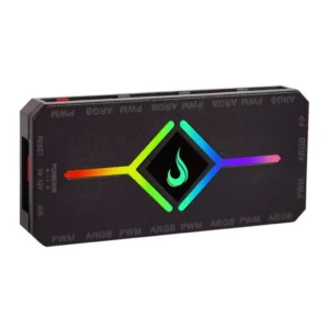 Controladora Gamer Para Cooler Rise Mode PWM e ARGB Hub – RM-COPW-ARGB