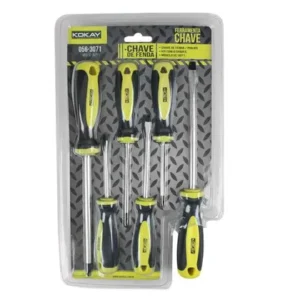 Kit Chave de Fenda/Philips c/6 peças Kokay SC-3071
