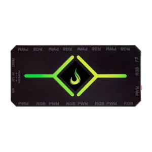 Controladora Gamer Para Cooler Rise Mode PWM e ARGB Hub – RM-COPW-ARGB