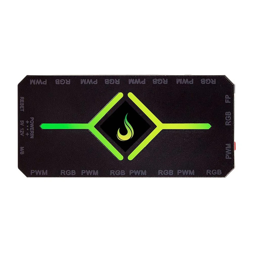 Controladora Gamer Para Cooler Rise Mode PWM e ARGB Hub - RM-COPW-ARGB - Imagem 2