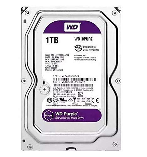 HD 1TB WESTERN DIGITAL WD10PURZ Purple